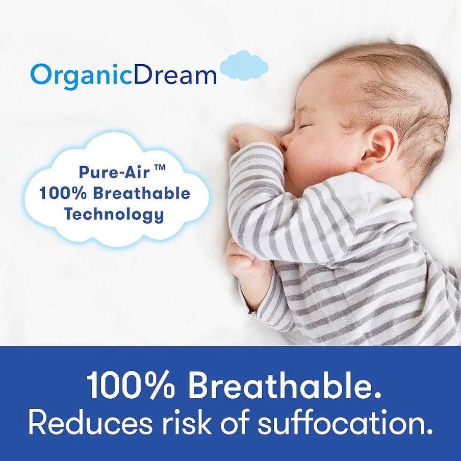 Nursery Organic Dream | Organic Dream Cotton Lightweight Crib Mattress