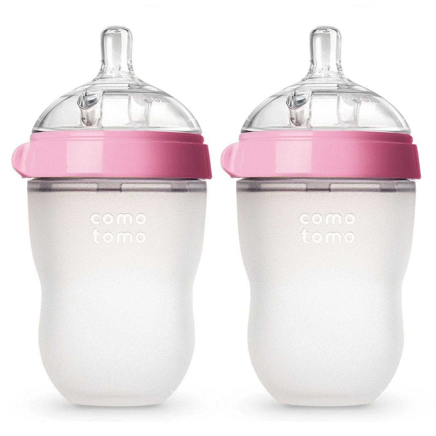 Feeding Comotomo Bottles & Accessories | Comotomo 8 Oz Baby Bottle 2 Pack