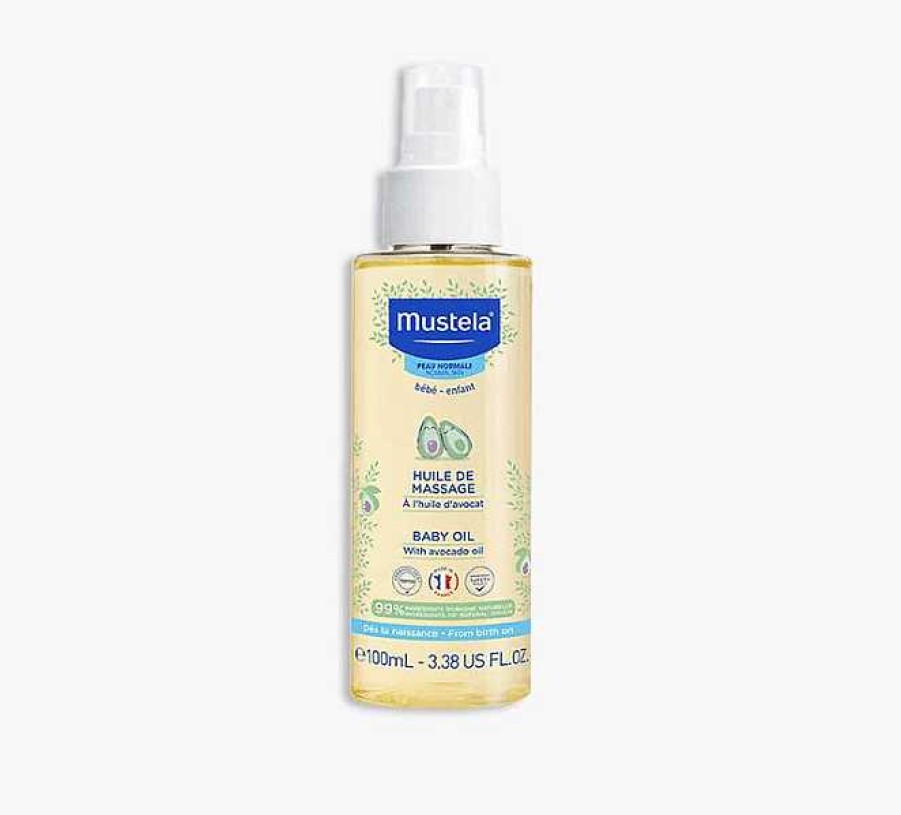 Bath & Care Mustela Perfume And Lotions | Mustela Normal Skin Baby Oil (100 Ml)