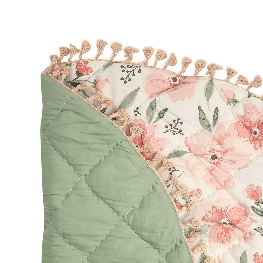 Nursery Crane Baby | Crane Baby Parker Quilted Playmat