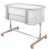 Nursery Skip Hop | Skip Hop Cozy-Up 2-In-1 Bedside Sleeper & Bassinet Grey