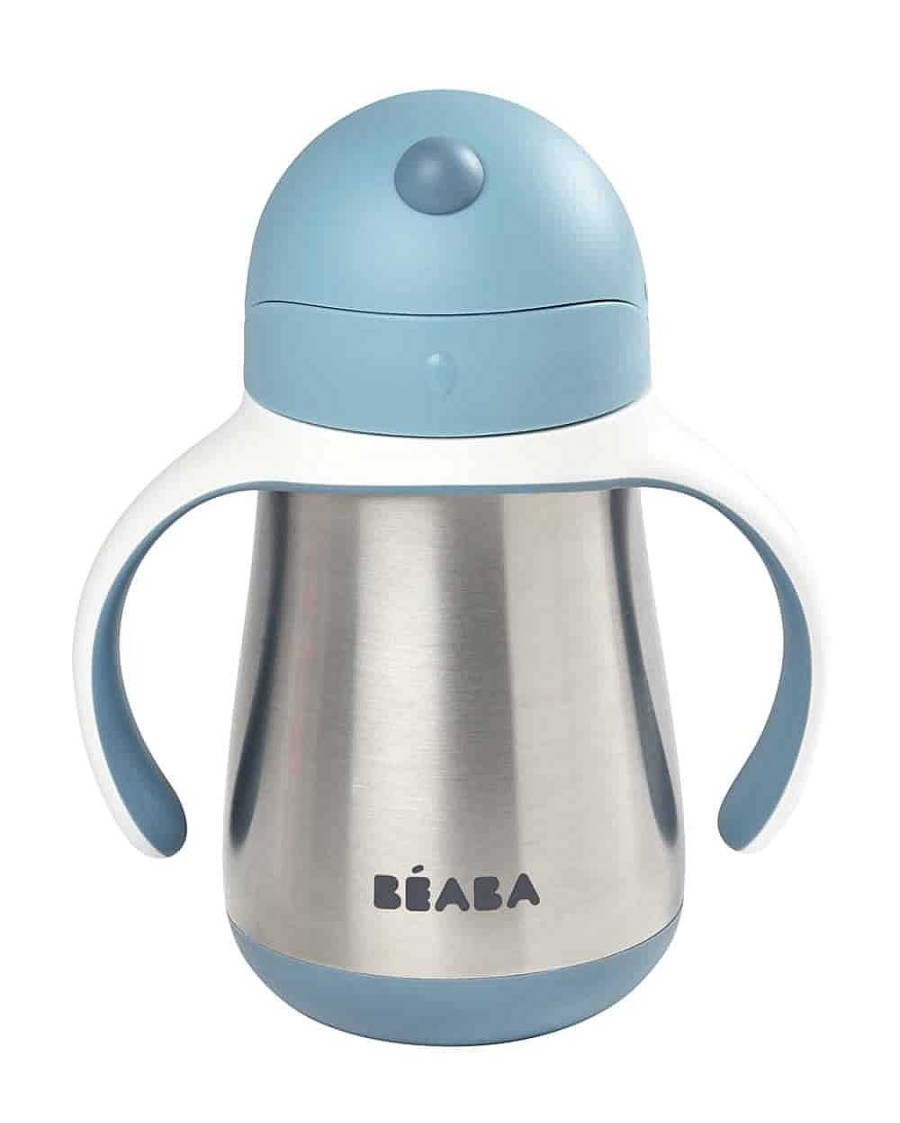 Feeding Beaba Sippy & Training Cups | Beaba Stainless Steel Straw Sippy Cup