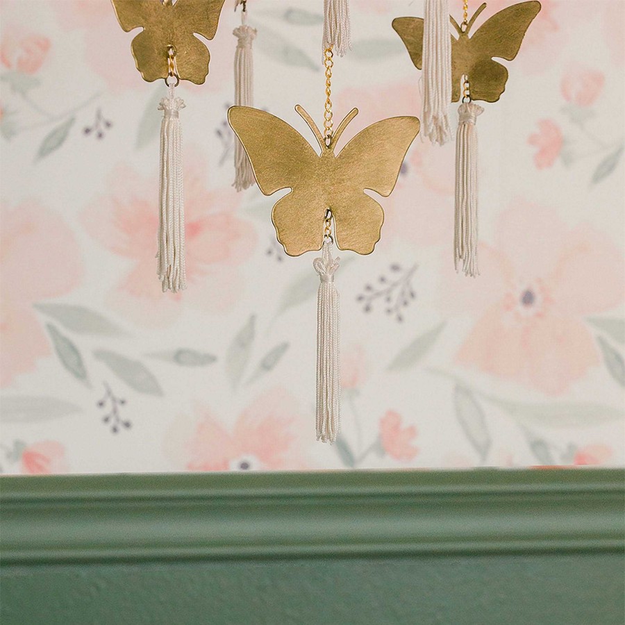 Nursery Crane Baby | Crane Baby Butterfly Ceiling Hanging