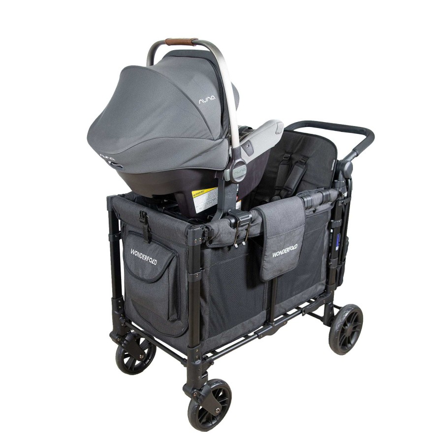 Strollers Wonderfold Wagon | Wonderfold W2 Series Car Seat Adapter - Cybex, Nuna, Maxi-Cosi