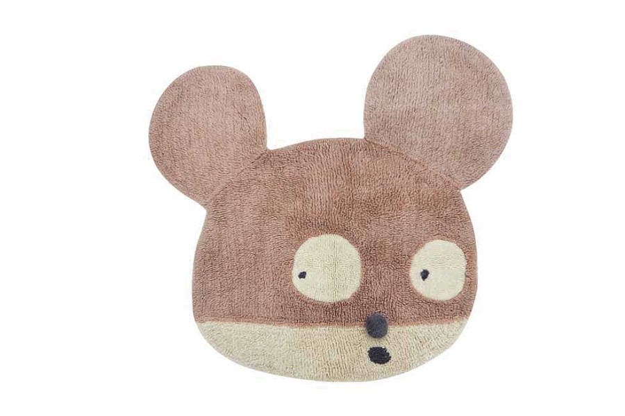 Nursery Lorena Canals | Lorena Canals Woolable Rug Miss Mighty Mouse