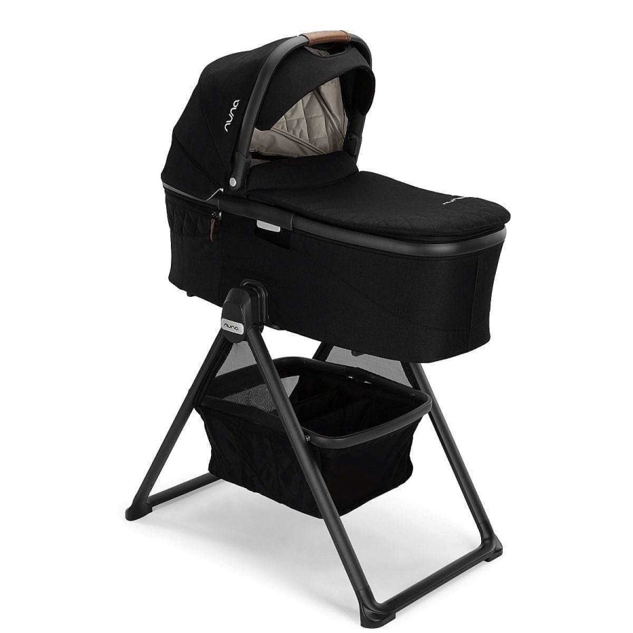 Strollers Nuna Stroller Bassinets And Carry Cots | Nuna Demi Grow Bassinet + Stand Caviar