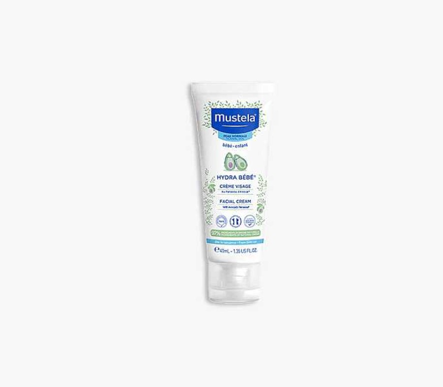 Bath & Care Mustela Perfume And Lotions | Mustela Normal Skin Hydra Bebe Face Cream (40 Ml)