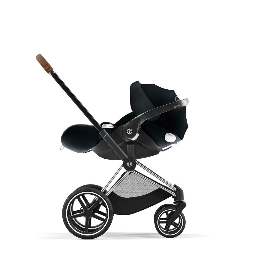 Strollers Cybex Full Size Strollers | Cybex Priam 4 Complete Stroller Chrome/Brown