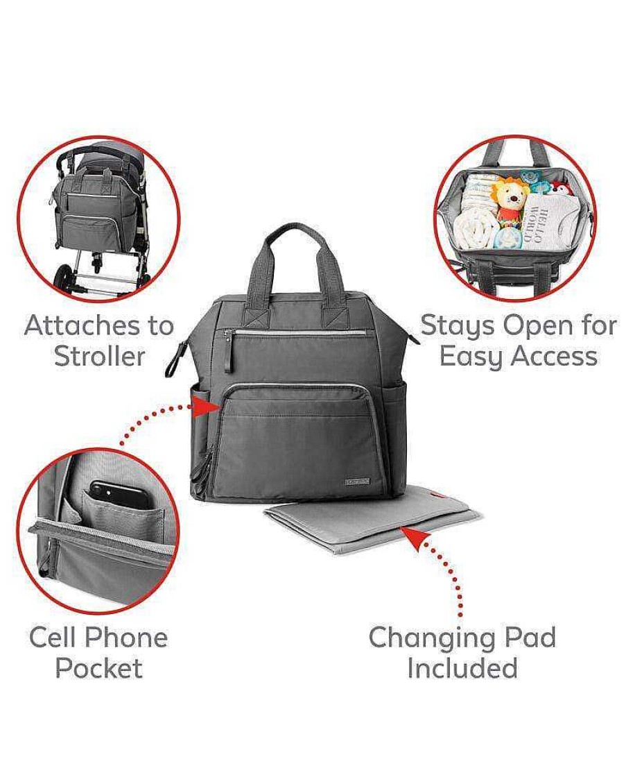 Strollers Skip Hop Travel Bags | Skip Hop Mainframe Wide Open Changing Backpack