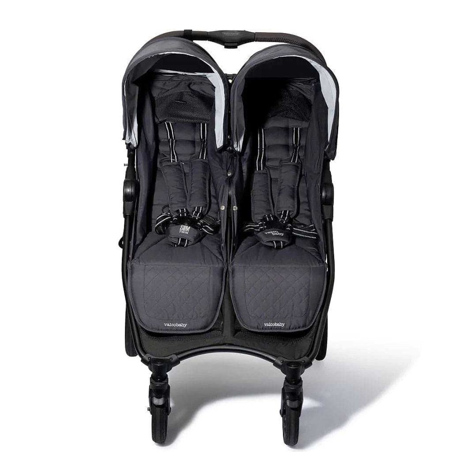 Strollers Valco Baby Side-By-Side Strollers | Valco Slim Twin Double Stroller Sport Edition