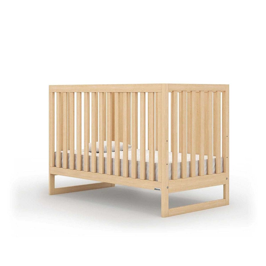 Nursery dadada | Dadada Austin 3-In-1 Natural Wood Baby Crib