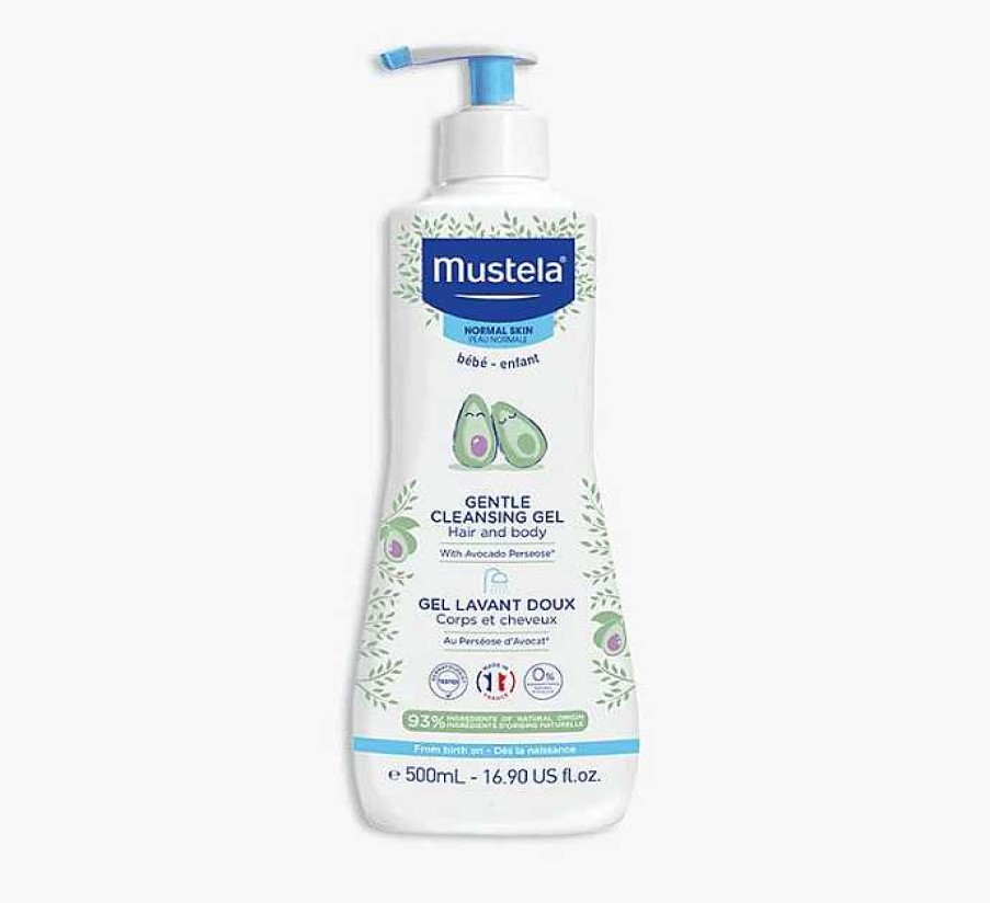 Bath & Care Mustela Perfume And Lotions | Mustela Normal Skin Gentle Cleansing Gel (500 Ml)