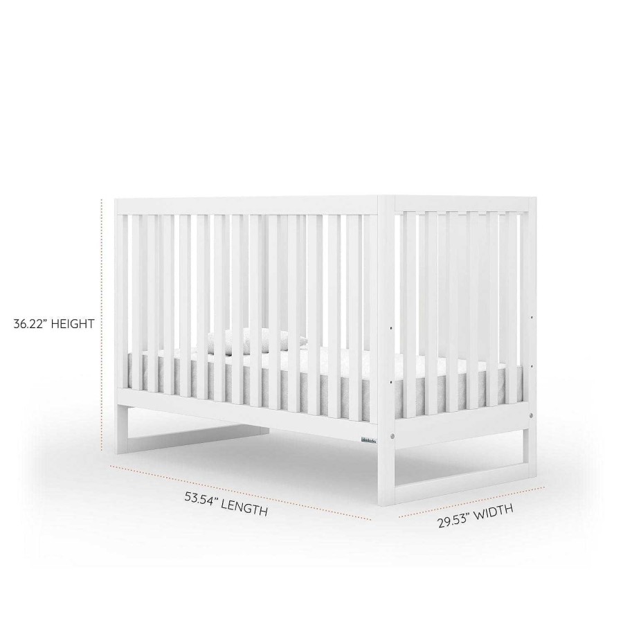 Nursery dadada | Dadada Austin 3-In-1 Convertible Crib