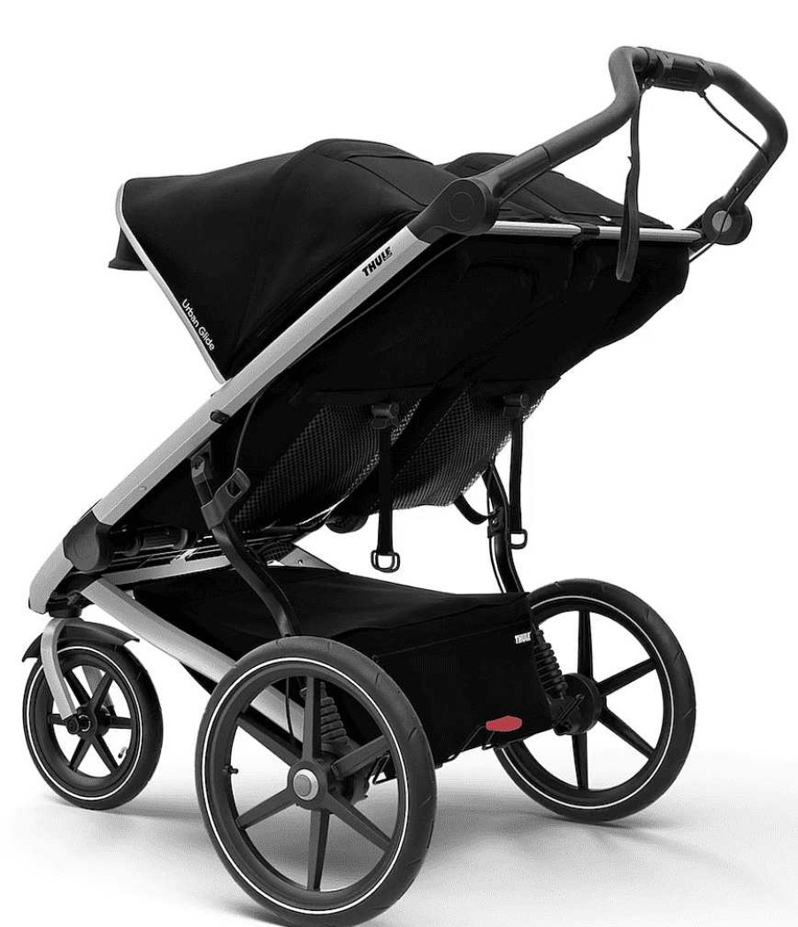 Strollers Thule Jogging Strollers | Thule Urban Glide 2 Double Stroller Black