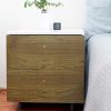 Nursery Spot On Square | Spot On Square Roh Nightstand White/Walnut