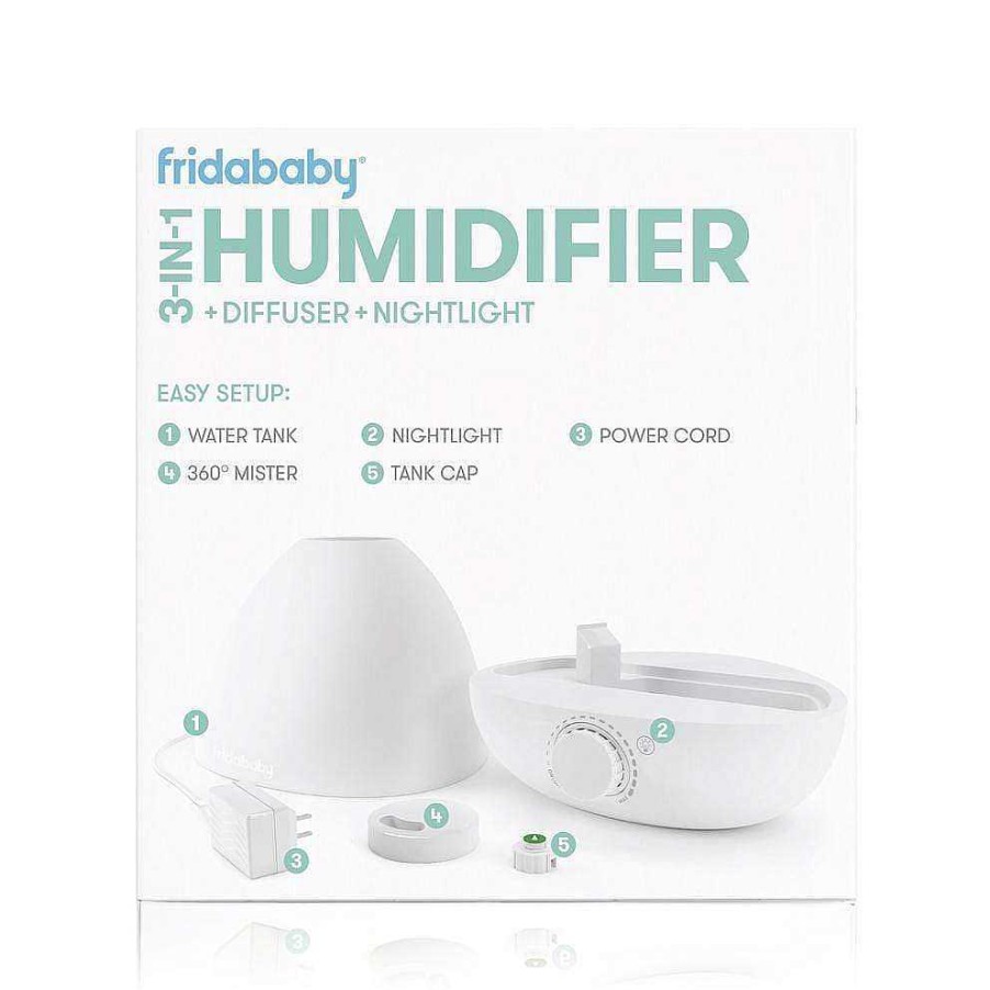 Nursery FridaBaby Humidifiers | Fridababy Breathefrida The 3-In-1 Humidifier, Diffuser + Nightlight