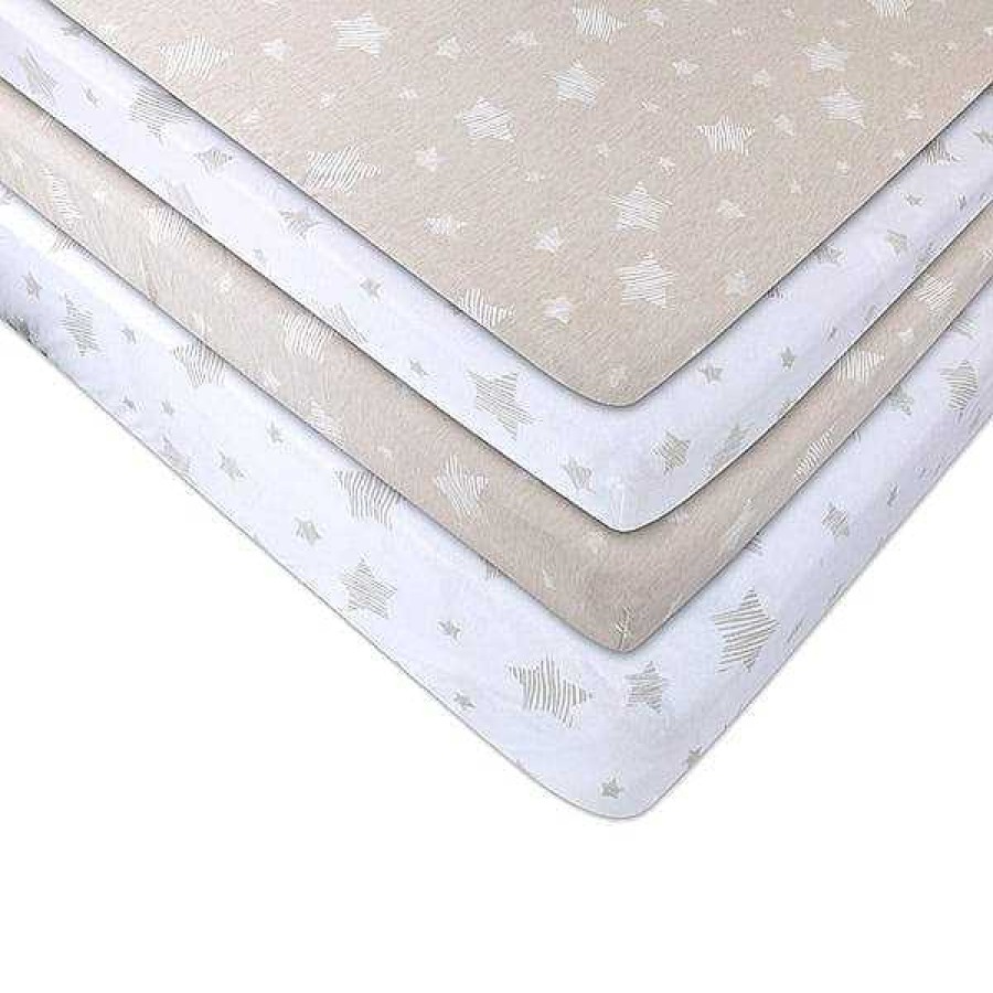 Nursery Ely's & Co. Crib Sheets | Elys & Co 2 Pack Cotton Pack N Play Sheets