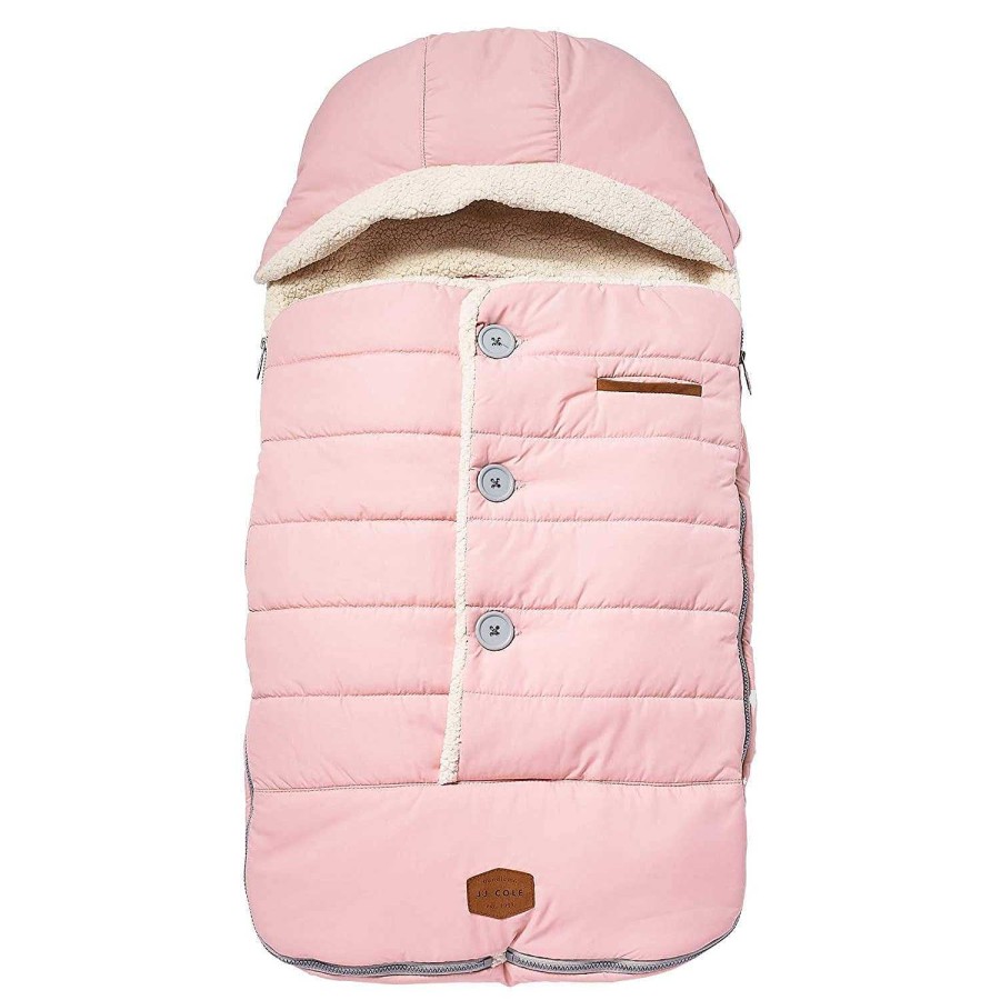 Strollers JJ Cole Seat Liners & Footmuffs | Jj Cole Urban Bundle Me Toddler Blush Pink