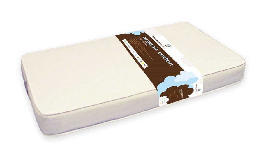 Nursery Naturepedic | Naturepedic No Compromise Organic Classic 150 Seamless Crib Mattress 2 Stage