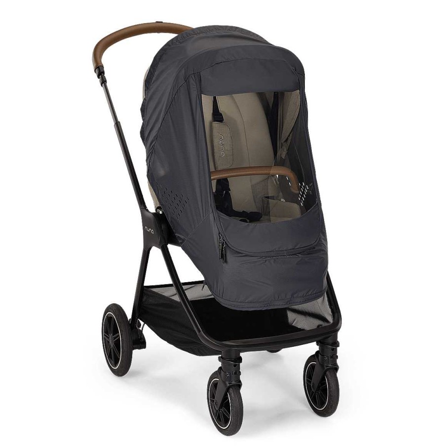 Strollers Nuna Rain, Sun And Insect Covers | Nuna Stroller Wind Cover-Indigo