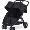 Strollers Britax Side-By-Side Strollers | Britax B-Lively Double Stroller Raven