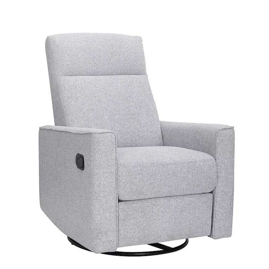 Nursery Second Story Home | Second Story Home Grove Swivel Recliner Gray