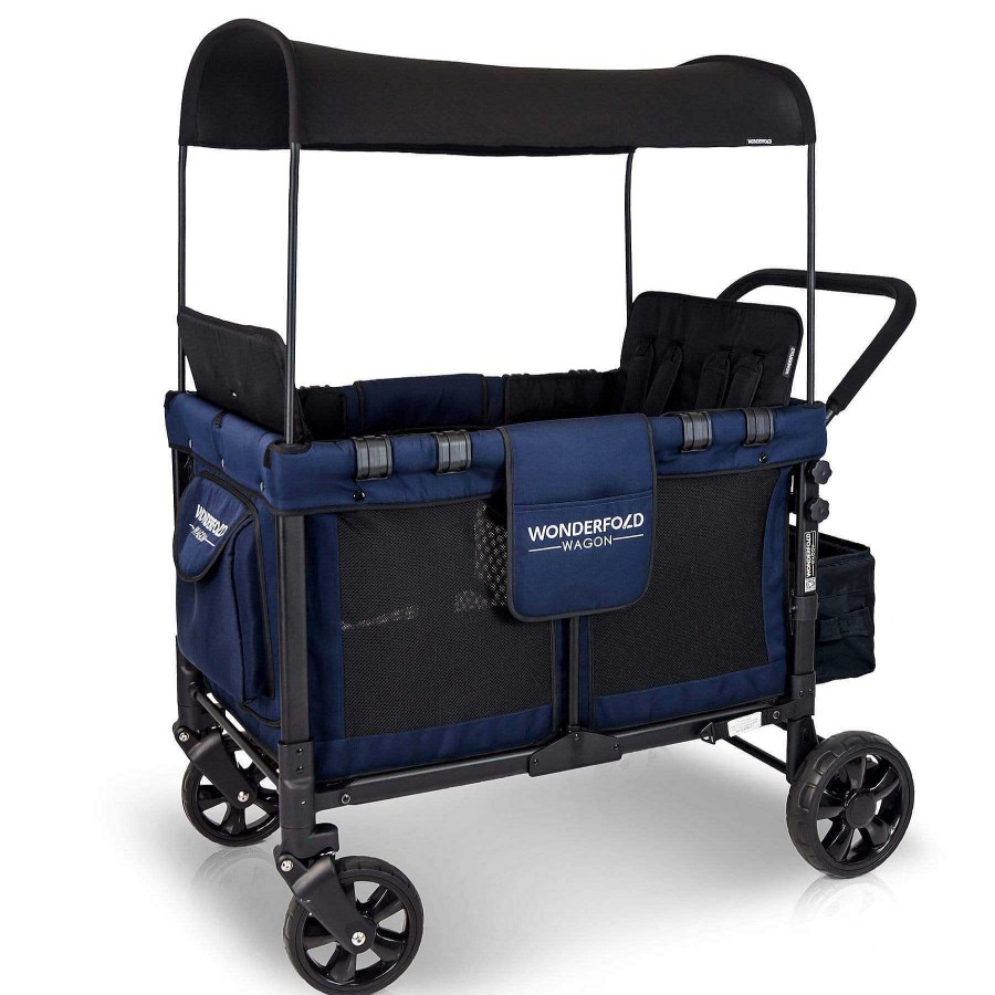 Strollers Wonderfold Wagon | Wonderfold Wagon W4 Quad Baby Stroller Wagon