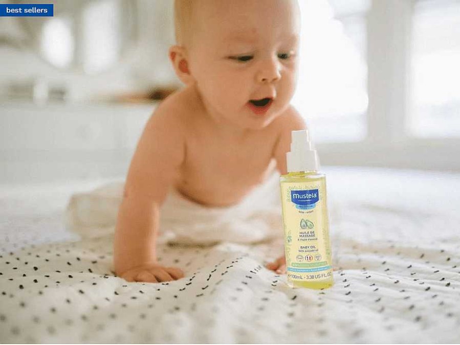 Bath & Care Mustela Perfume And Lotions | Mustela Normal Skin Baby Oil (100 Ml)