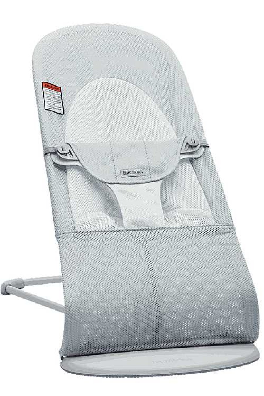 Nursery Baby Bjorn | Babybjorn Bouncer Balance Soft Light Grey Frame Mesh Silver/White