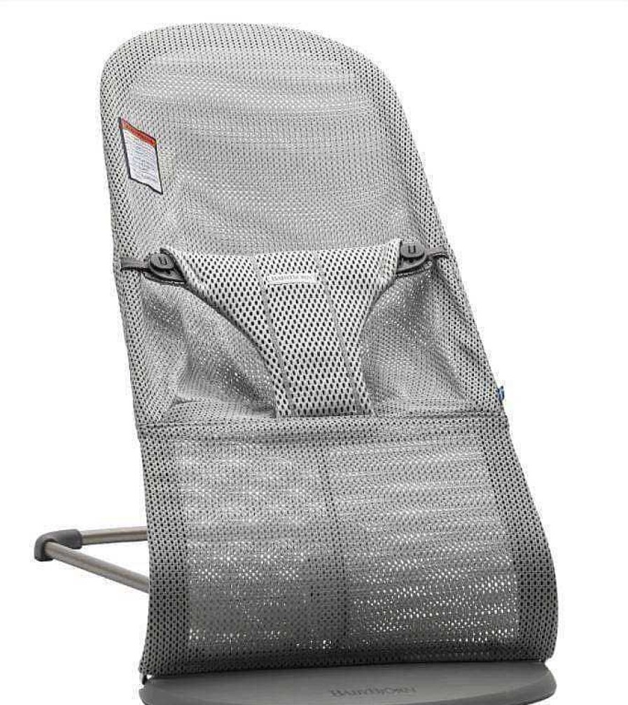 Nursery Baby Bjorn | Baby Bjorn Fabric Seat For Bouncer Bliss-Mesh Grey