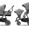 Strollers Thule Tandem Strollers | Thule Sleek Double Stroller