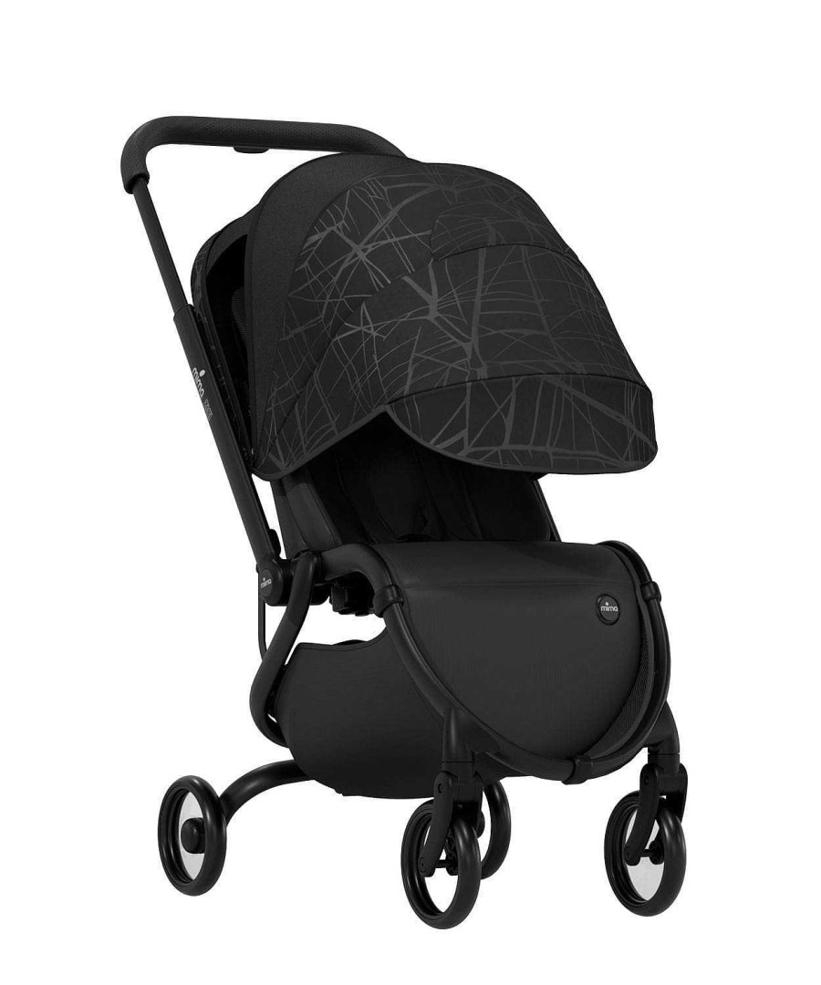 Strollers Mima Lightweight Strollers | Mima Zigi 3G Stroller Ebony