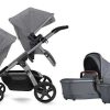 Strollers Silver Cross Tandem Strollers | Silver Cross Wave 2022 Stroller Twin Stroller