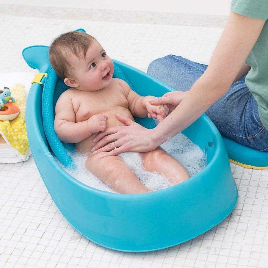 Bath & Care Skip Hop Tubs | Skip Hop Moby Smart Sling 3-Stage Bathtub