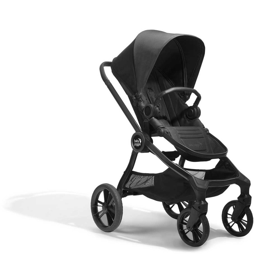 Strollers Baby Jogger Full Size Strollers | Baby Jogger City Sights + City Go 2 Travel System Rich Black