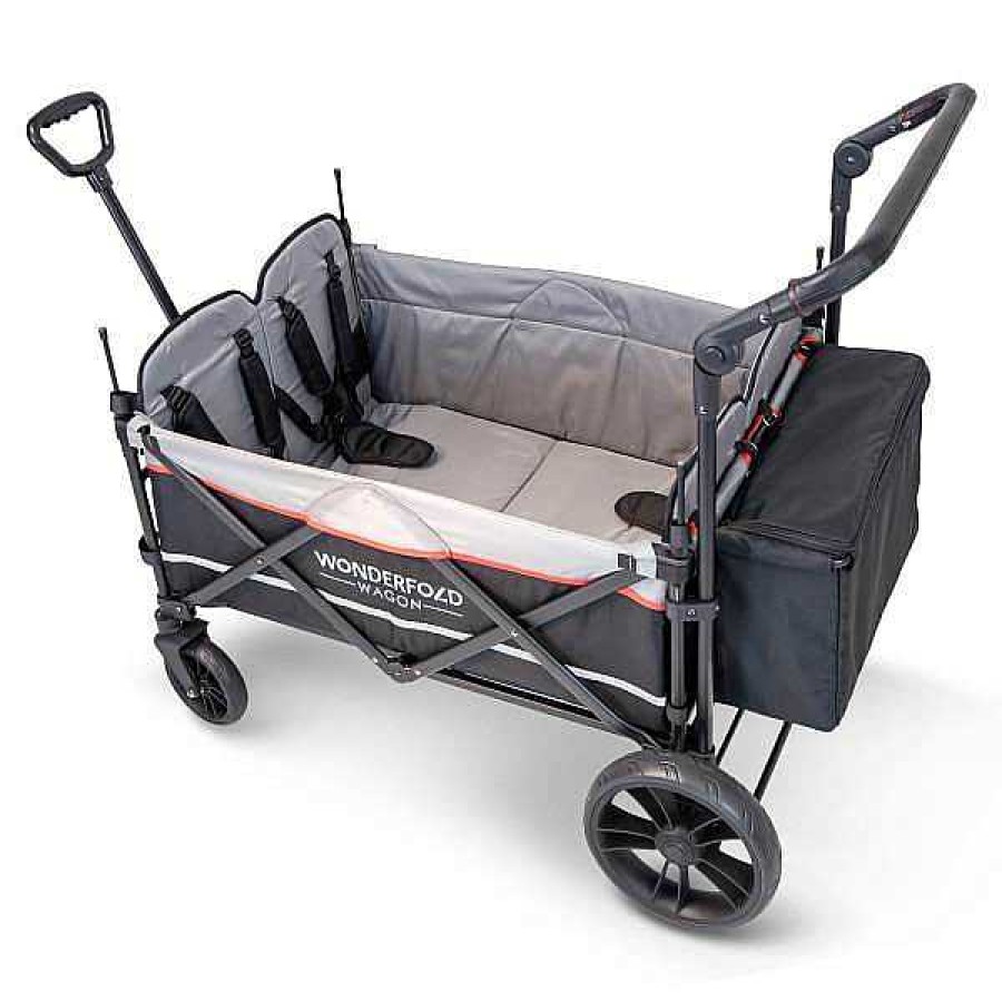 Strollers Wonderfold Wagon | Wonderfold Wagon X4 Pull/Push Quad Stroller Wagon