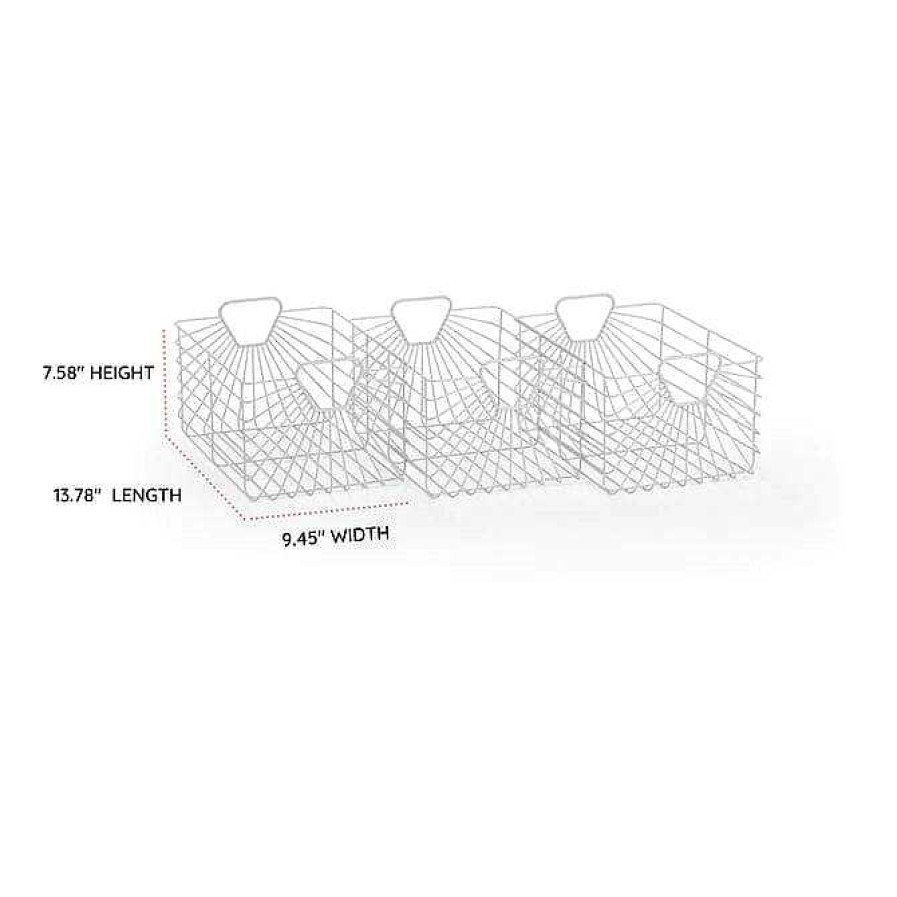 Nursery dadada | Dadada Central Park Storage Baskets (Set Of 3)