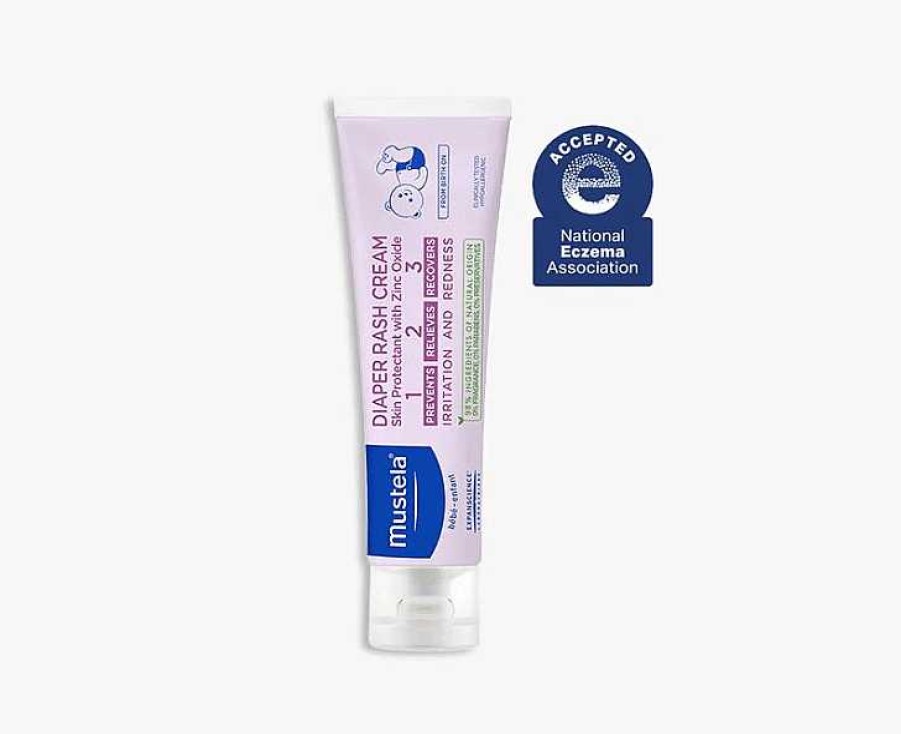 Bath & Care Mustela Perfume And Lotions | Mustela Diaper Change Diaper Rash Cream (3.8 Oz)