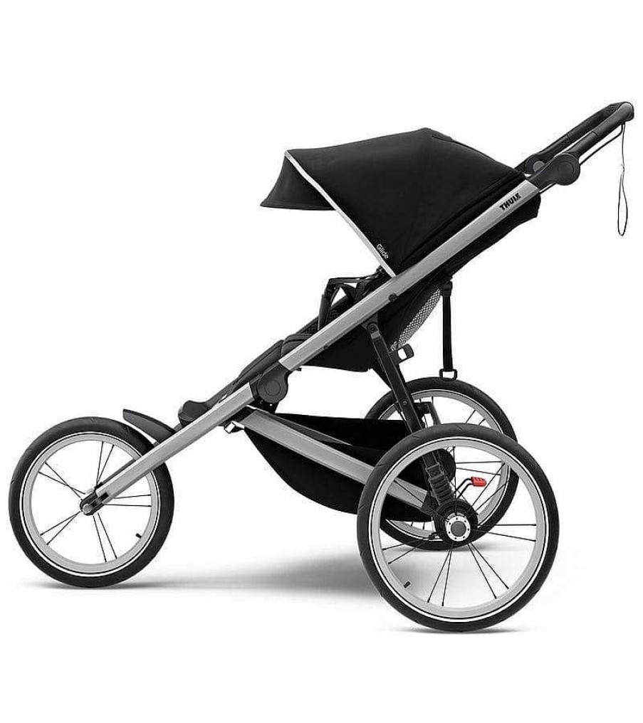 Strollers Thule Jogging Strollers | Thule Glide 2 Jogging Stroller Black