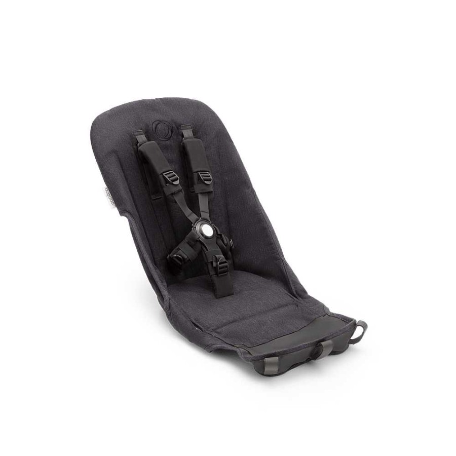 Strollers Bugaboo | Bugaboo Donkey 5 Duo Mineral Complete Strollers Black/Washed Black