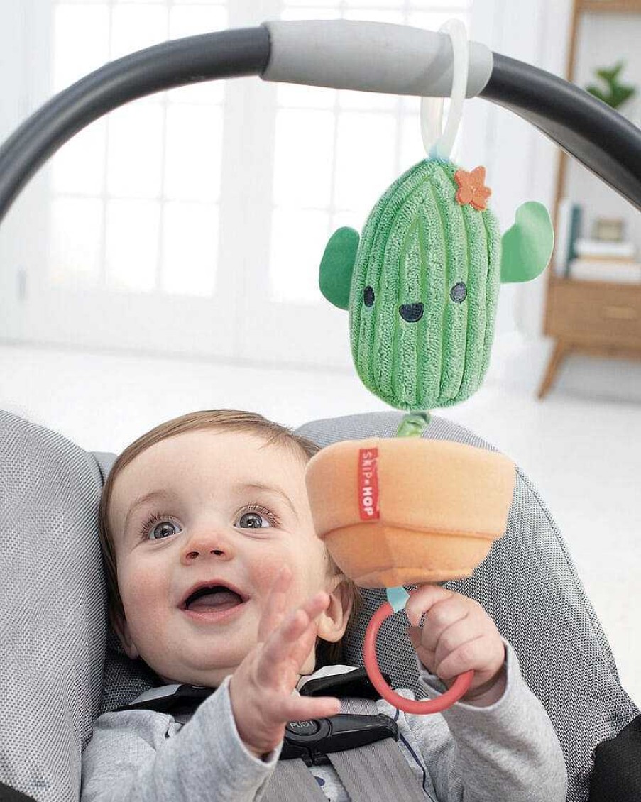 Playtime Skip Hop | Skip Hop Cactus Jitter Hanging Toy