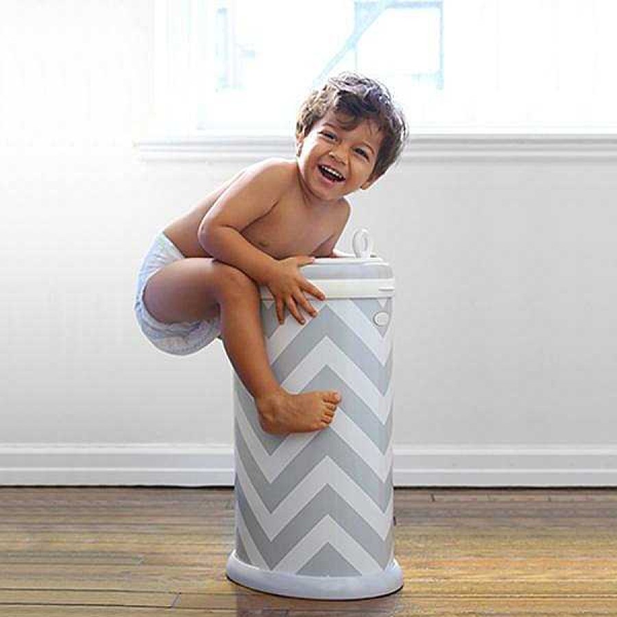 Nursery Ubbi Diaper Pails & Caddys | Ubbi Diaper Pail Chrome