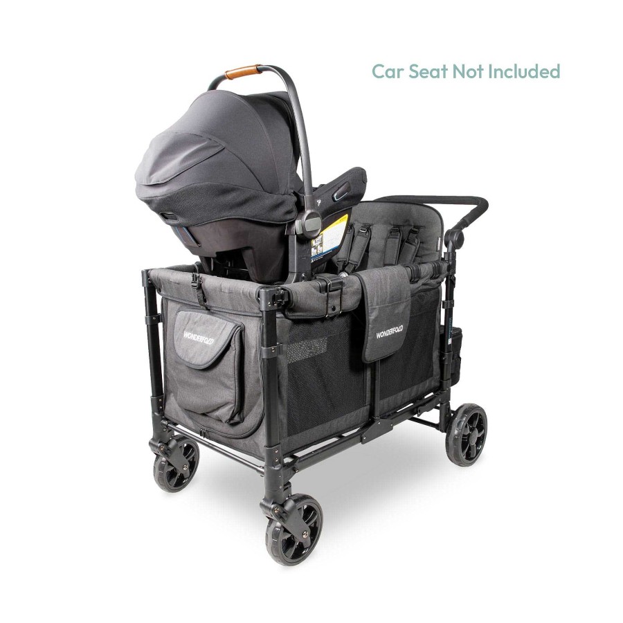 Strollers Wonderfold Wagon | Wonderfold W4 Series Car Seat Adapter - Cybex, Nuna, Maxi-Cosi