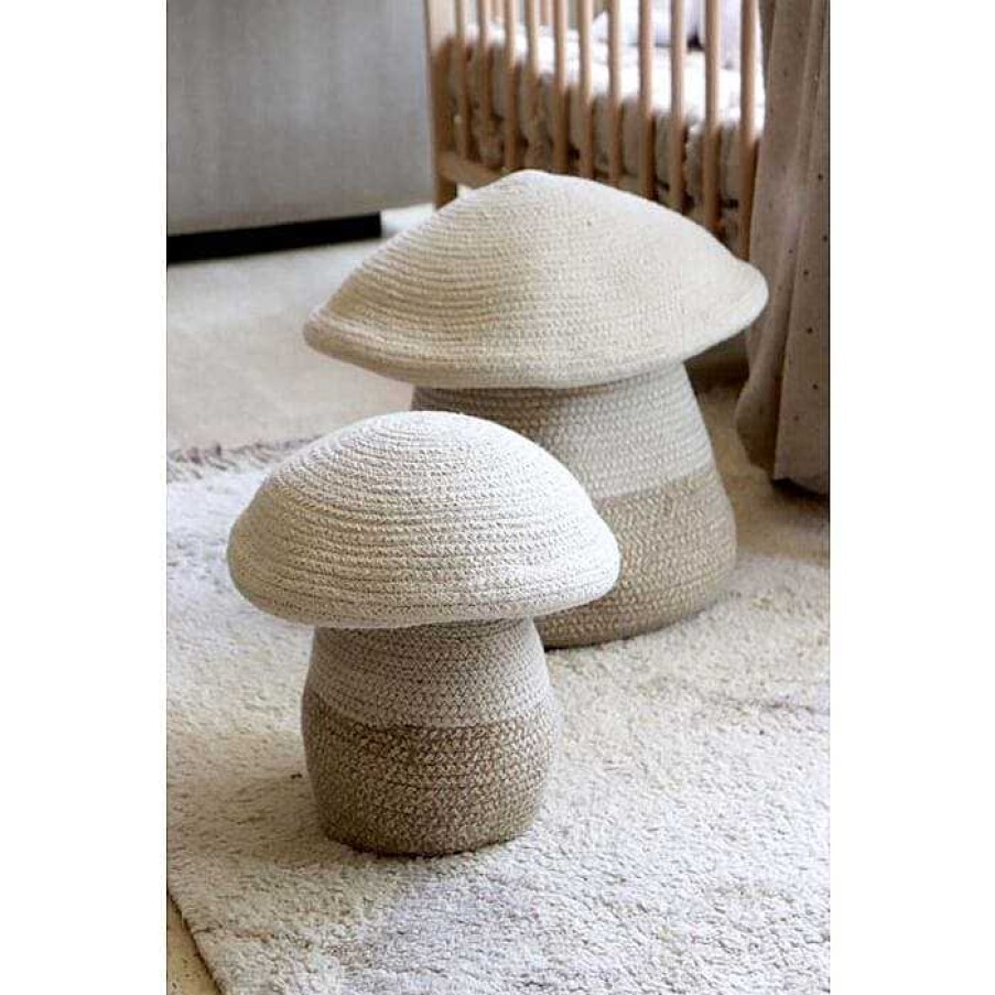 Nursery Lorena Canals | Lorena Canals Basket Baby Mushroom