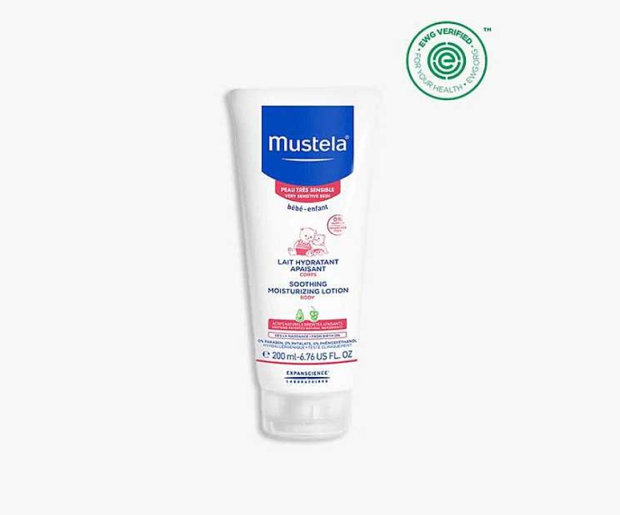 Bath & Care Mustela Perfume And Lotions | Mustela Very Sensitive Soothing Moisturizing Body Lotion (6.7 Oz)