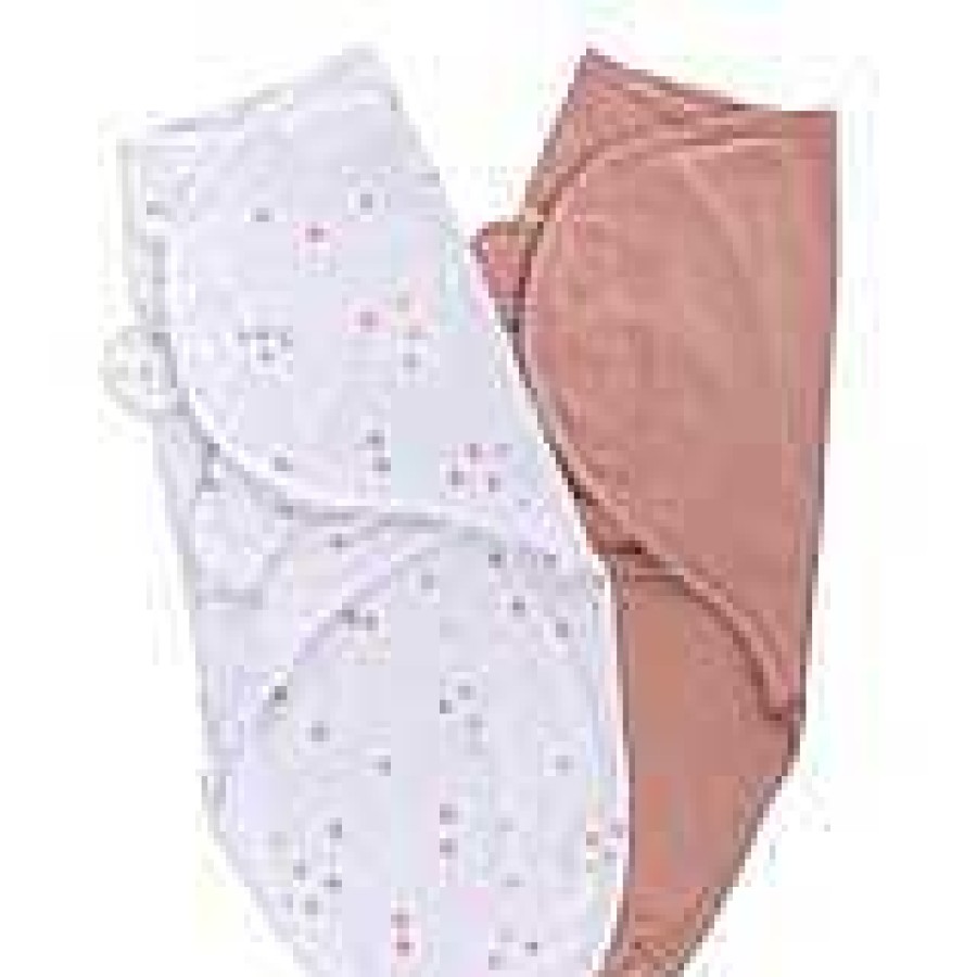 Nursery Ely's & Co. Blanket & Swaddles | Ely'S&Co. Adjustable Swaddle 2 Pack