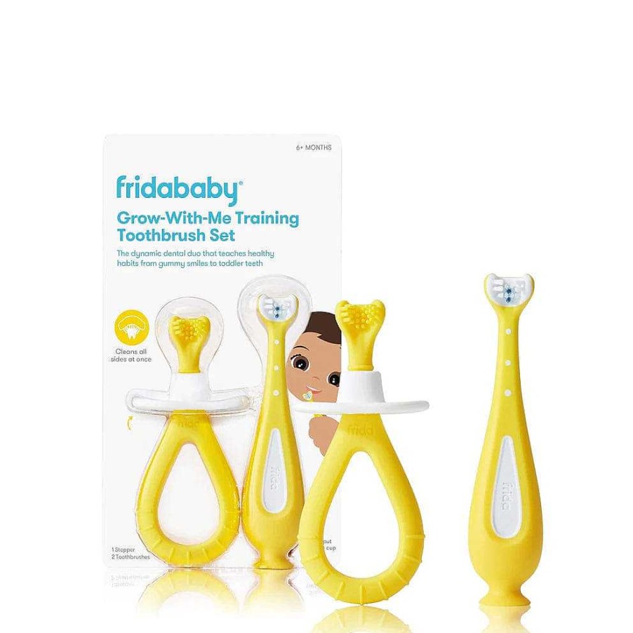 Feeding Fridababy Teethers | Fridababy Grow-With-Me Training Toothbrush Set