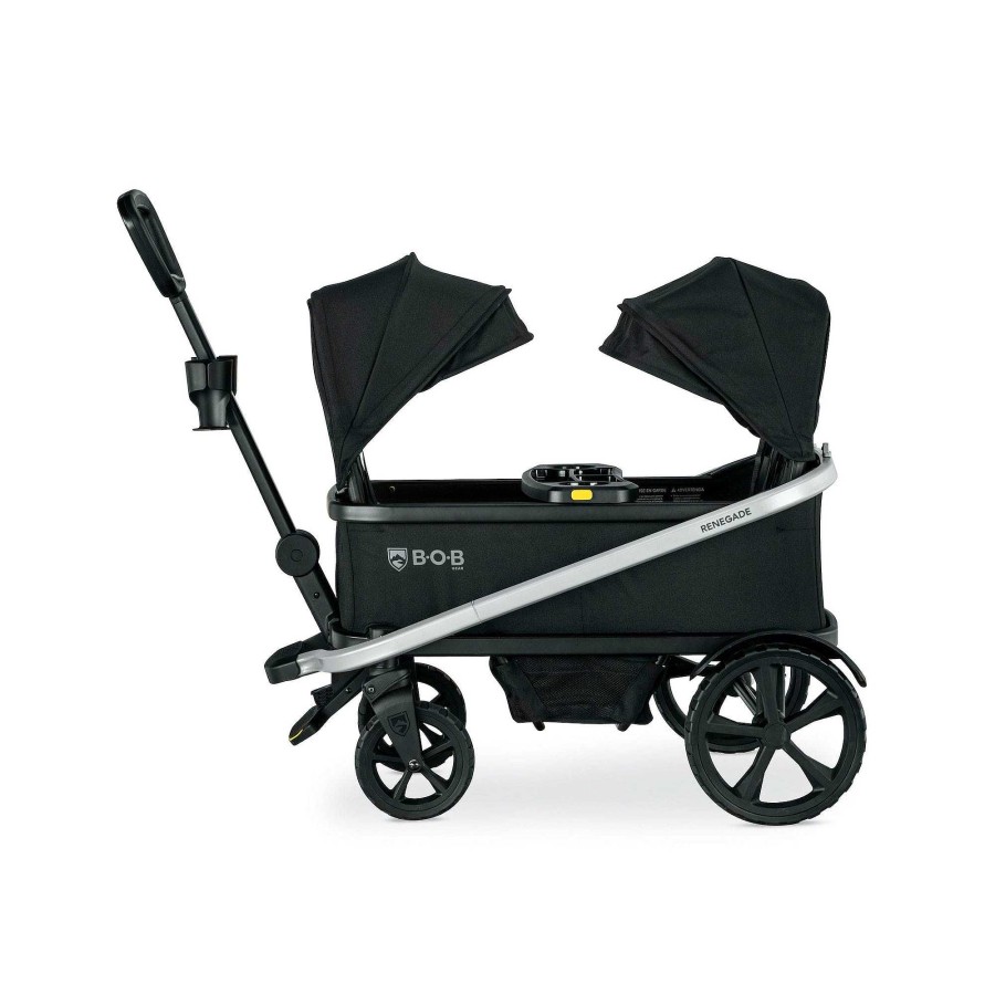 Strollers Bob | Bob Gear Renegade Wagon Bundle With Black Canopies