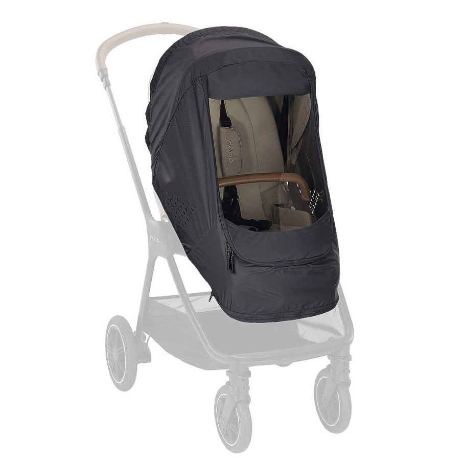 Strollers Nuna Rain, Sun And Insect Covers | Nuna Stroller Wind Cover-Indigo