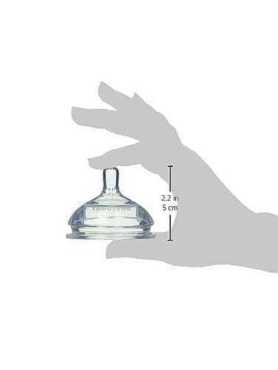 Feeding Comotomo Bottles & Accessories | Comotomo Silicone Replacement Baby Bottle Nipple (2 Pack)